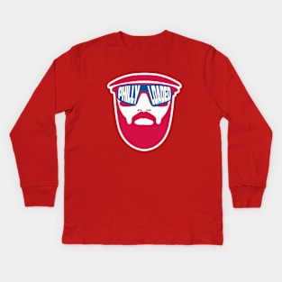 Philly Loaded - Red Kids Long Sleeve T-Shirt